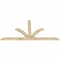 Ekena Millwork Richland Rough Sawn Timber Gable Bracket, Douglas Fir, 108"W x 54"H x 2"D x 6"F, 12/12 Pitch GBW108X54X0206RIC00RDF - alternate 4